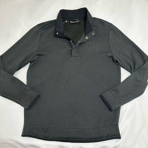 Under Armour Golf Cold Gear size large Men's Dark Gray Pullover Sweater